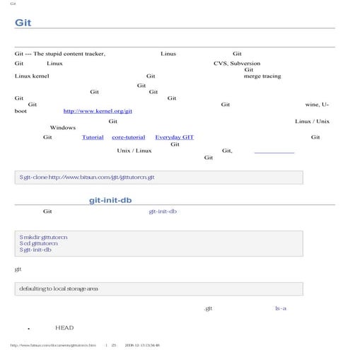 Git+使用教程 | PDF