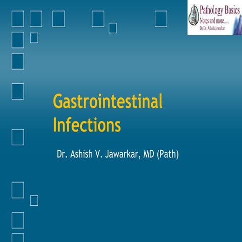 Gastrointestinal infections - bacteriology
