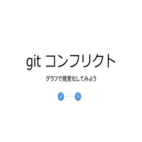 Git コンフリクト