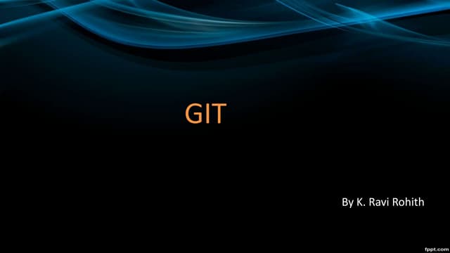 GIT INTRODUCTION