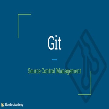 Git Source Control Management | PPT