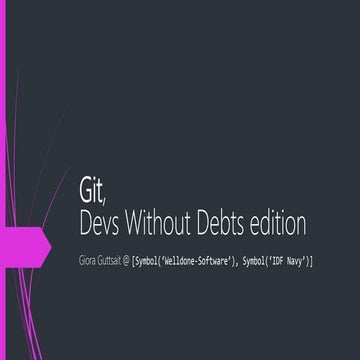 Git presentation | PPT