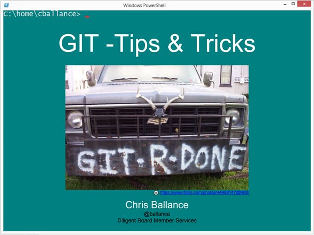 Git   tips and tricks