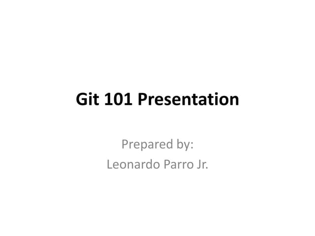 Git 101