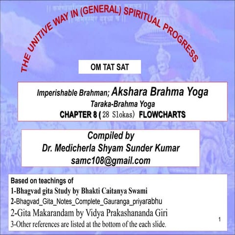 Bhagvad Gita Chapter 8 (Revised 2021),Akshara-Brahma Yoga (The yoga of indest...