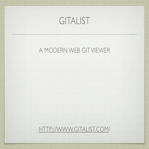 Gitalist