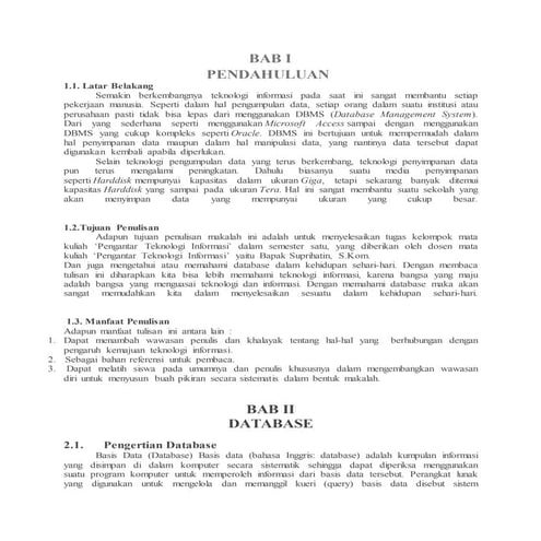 TUGAS SISTEM INFORMASI MANAJEMEN: DAMPAK PEMANFAATAN BLOG DAN DATABASE PADA P...