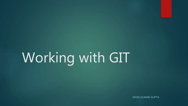 Git commands