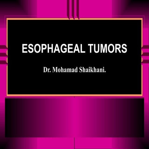 Git Esophageal Cancer.