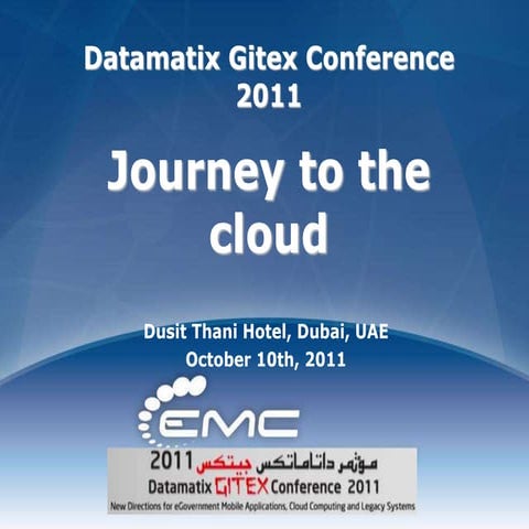 Gitex journey to the cloud