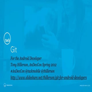 Git for Android Developers
