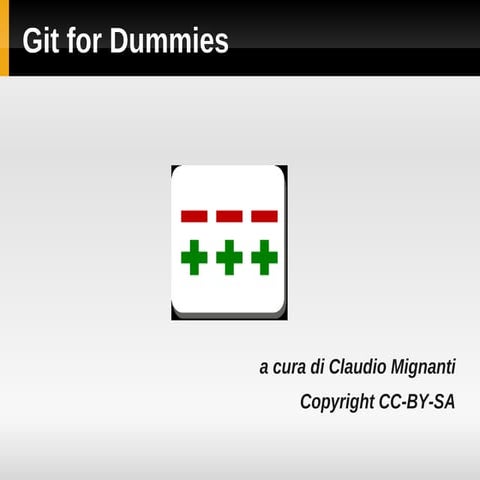 Git for dummies