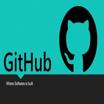 Introduction to github slideshare