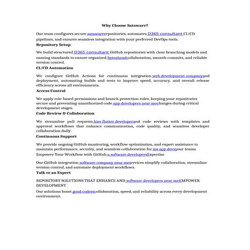 Github Integration Services And software | PPT