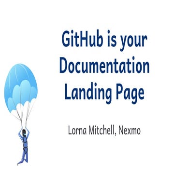 GitHub as a Landing Page | PPT | Free Download