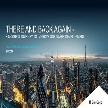 GitHub constellation 2017 SimCorp | PDF