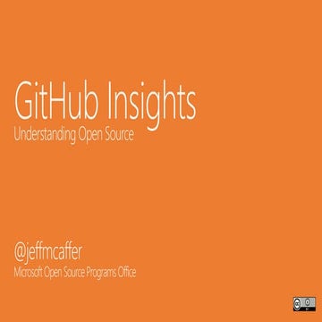 GitHub Data and Insights