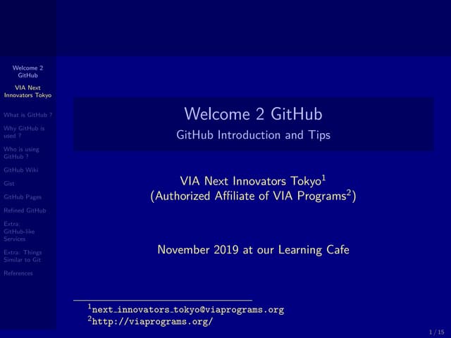 GitHub Introduction