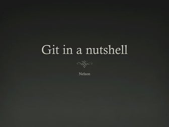 Git in a nutshell