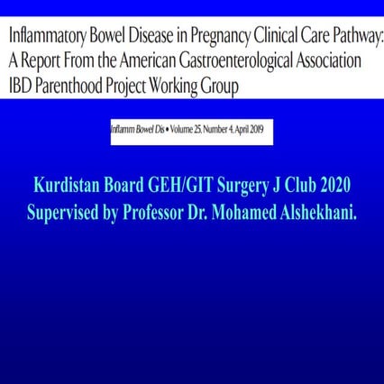 GIT J Club IBD- pregnancy2020
