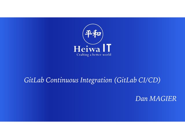 Gitlab ci-cd