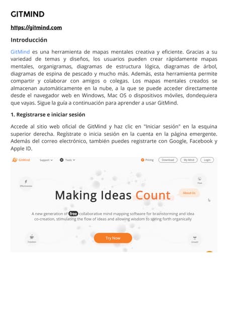 Interfaz principal de genially | PDF