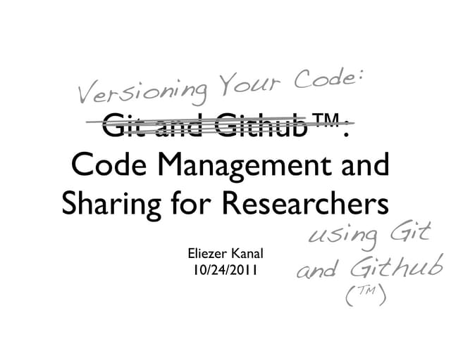 Git tutorial