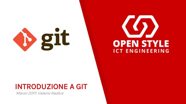 Introduzione a Git (ITA - 2017)