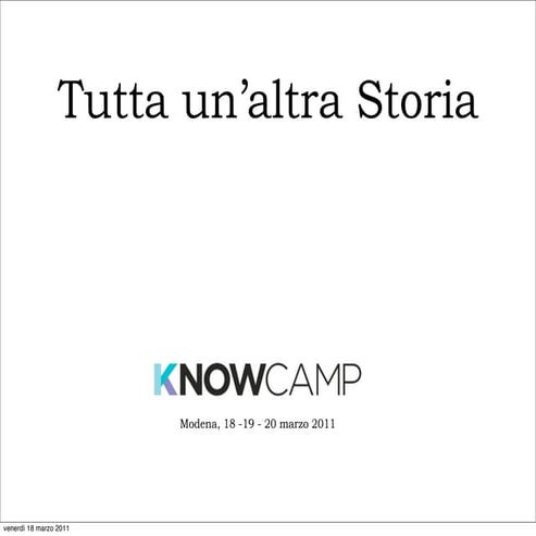 Tutta un'altra Storia | KEY