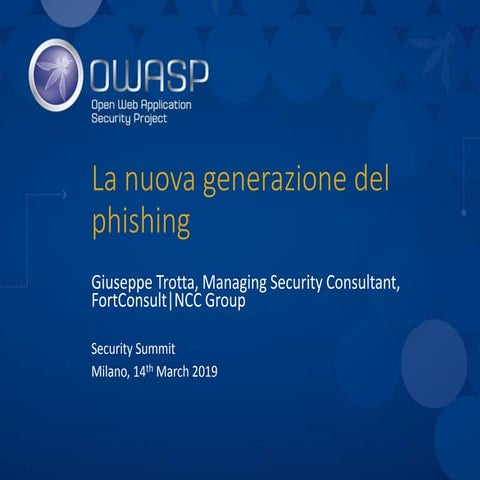 The Next Generation of Phishing