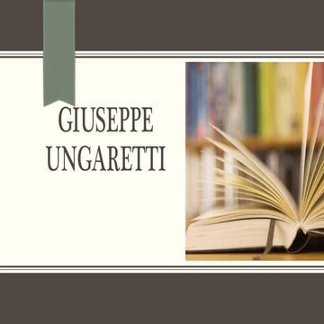 Giuseppe Ungaretti