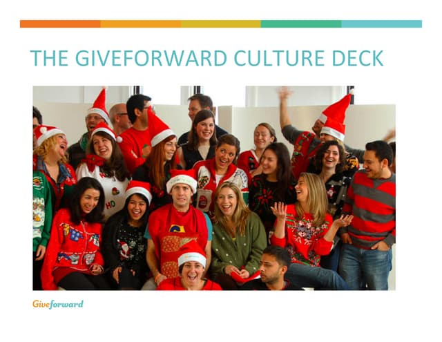 GiveForward culture deck
