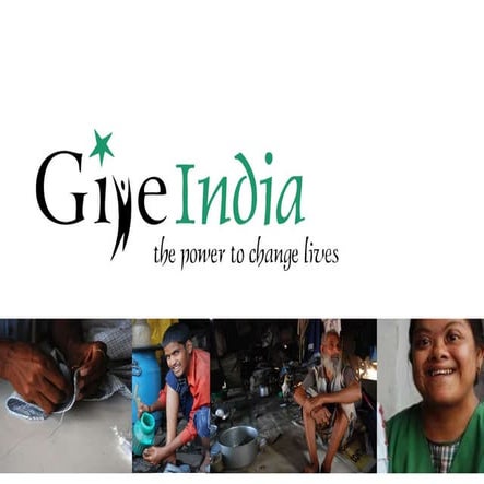 GiveIndia - The Need for Giving in India