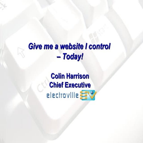 Give me a website i control  today
