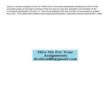 Given a random sample of size of n900 from a binomial peoba.pdf
