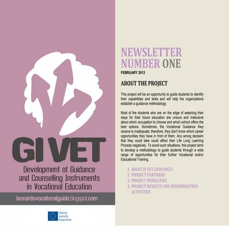 Gi vet project   newsletter 1