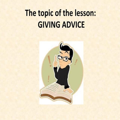 Giving advice | PPT