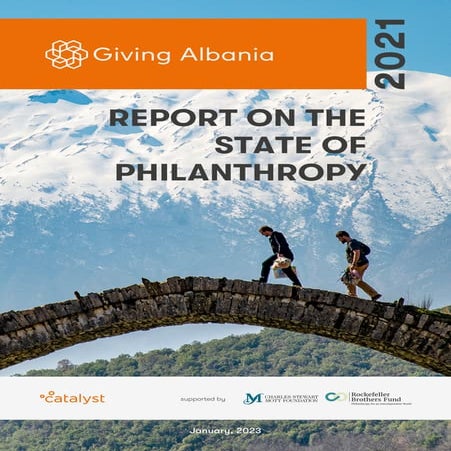 Giving Albania 2021 - Annual Report on the State of Philanthropy