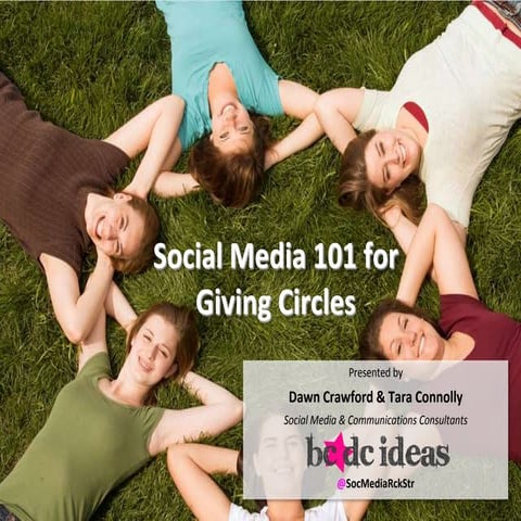 Getting Online - Social Media 101 for Giving Circles