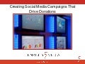 Creating Social Media Campaigns That Drive Donations