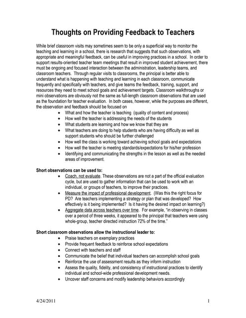 Observation form | DOCX