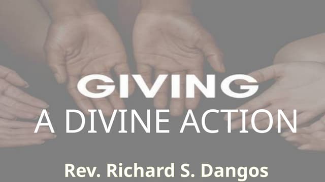 givingisdivineactionnotjustahumanact.pptx