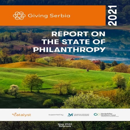 Giving Serbia 2021 - Report on the State of Philanthropy