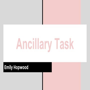 Ancillary task