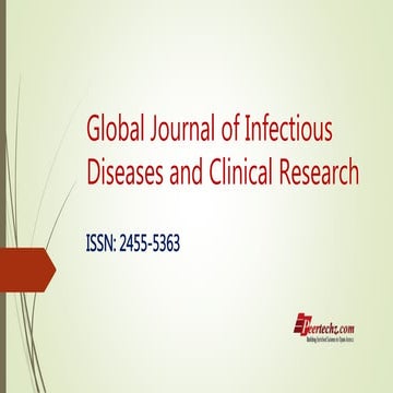 Global Journal of Infectious Diseases and Clinical Research