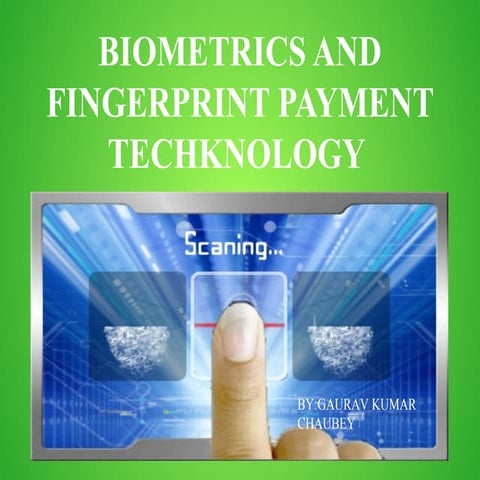 biometric payment system authentication