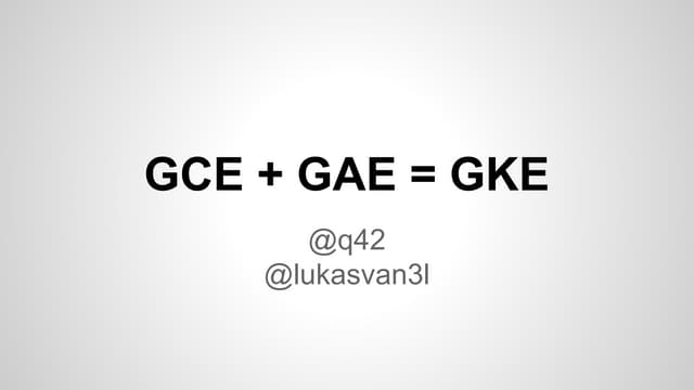 What you can do with GKE that you can't do with GAE