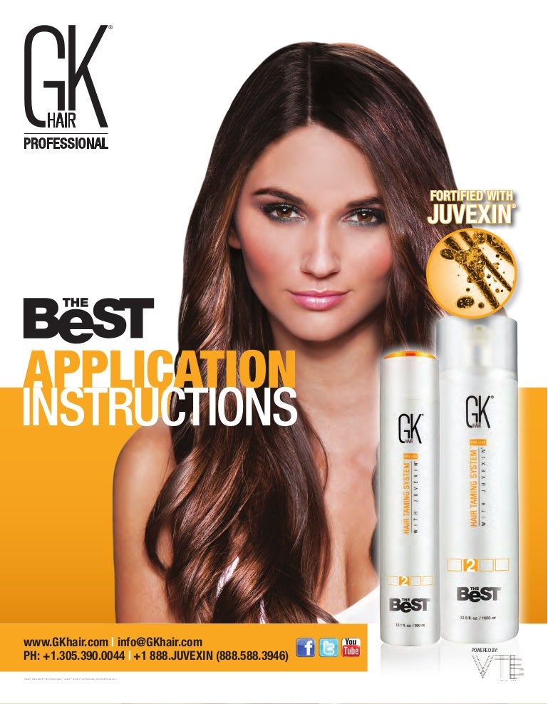 gk hair professional keratin