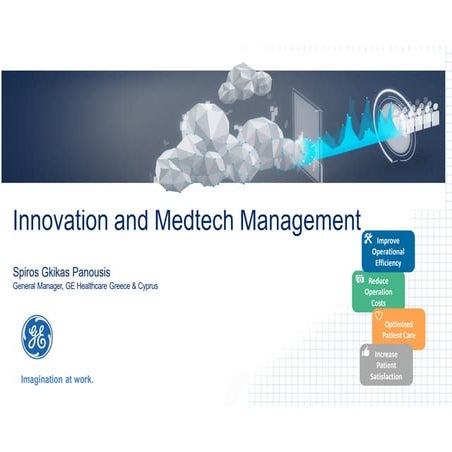 Σπύρος Γκίκας, 2nd Health Innovation Conference