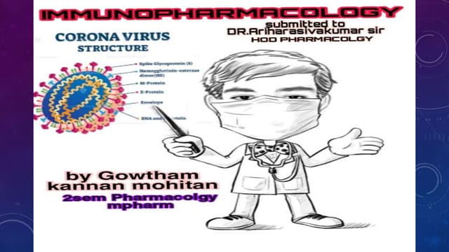 IMMUNOPHARMACOLOGY RELATED TO CORONA VACCINE AND MEDICINE